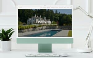 Small business website designed by Wildcurrant Marketing for Lingen Hall Luxury Accommodation Hereford.