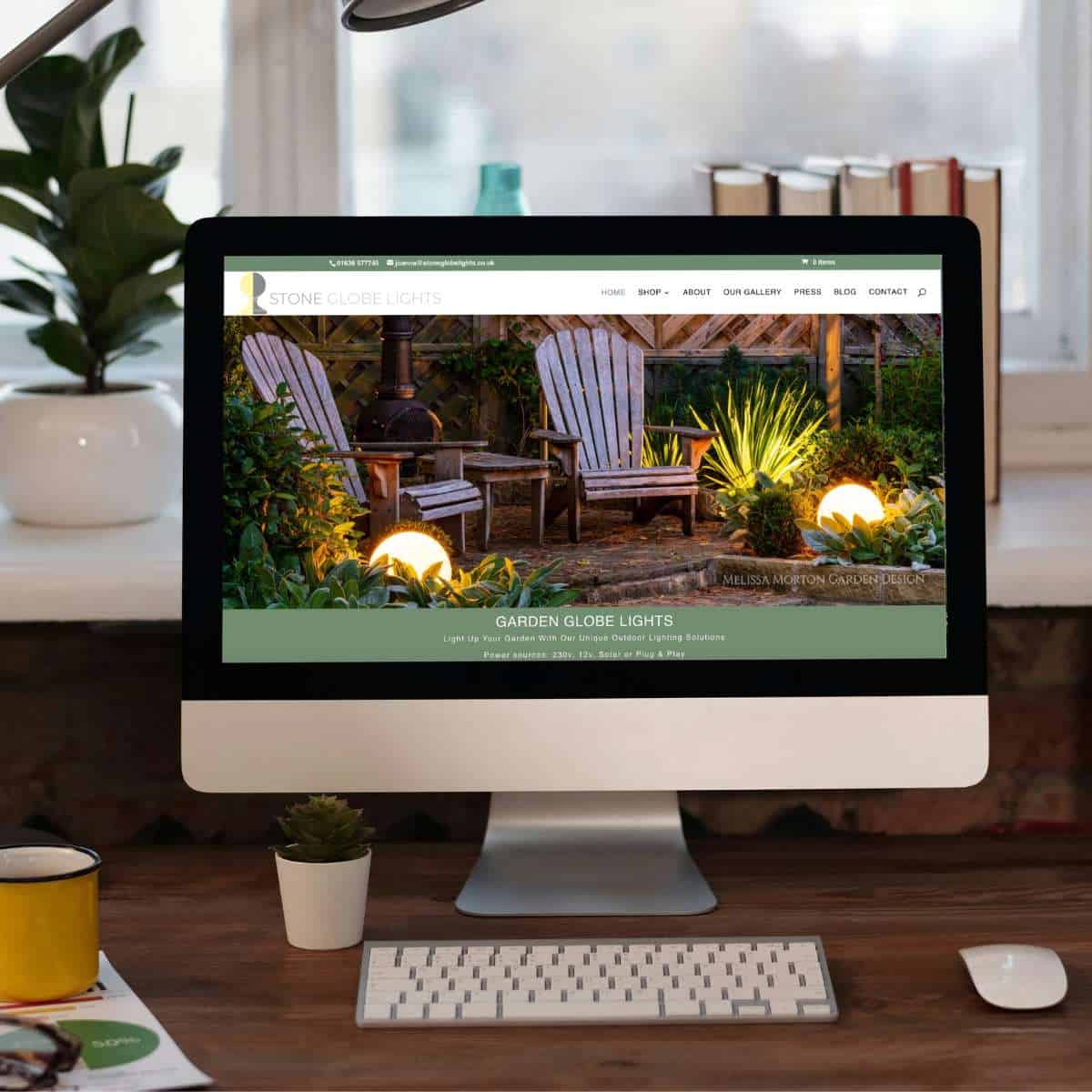 E-commerce website designed by Wildcurrant Marketing